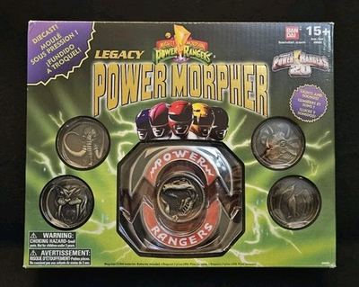 #ad Bandai Mighty Morphin Power Rangers Legacy Power Morpher Factory Sealed $249.99