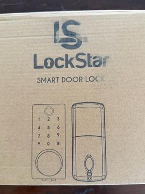 Lockstar S110BBL-F Bluetooth Fingerprint App Control Keypad Smart Door Lock