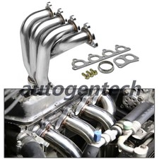 Stainless Steel Header For 88-00 Honda Civic 456gen D-series D15 1.5l D16 1.6l