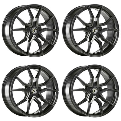 4 Schmidt Felgen Drago 8.5Jx19 + 10.5Jx20 5x112 SW für Chrysler Crossfire