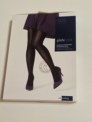 Ofa Bamberg Gilofa Style Strumpfhose Gr. S sesam, Kompressionswirkung, neu