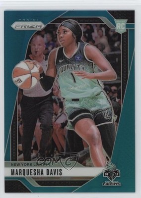 2024 Panini Prizm WNBA Teal Prizm 24/49 Marquesha Davis #45 Rookie RC s3g