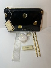 Kate Spade Scatter Dot Pencil Pouch Set NEW