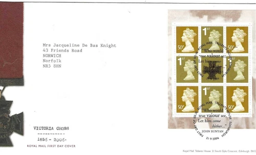 GB Comm/FDC - Victoria Cross - Edinburgh -  2006 (RM990)