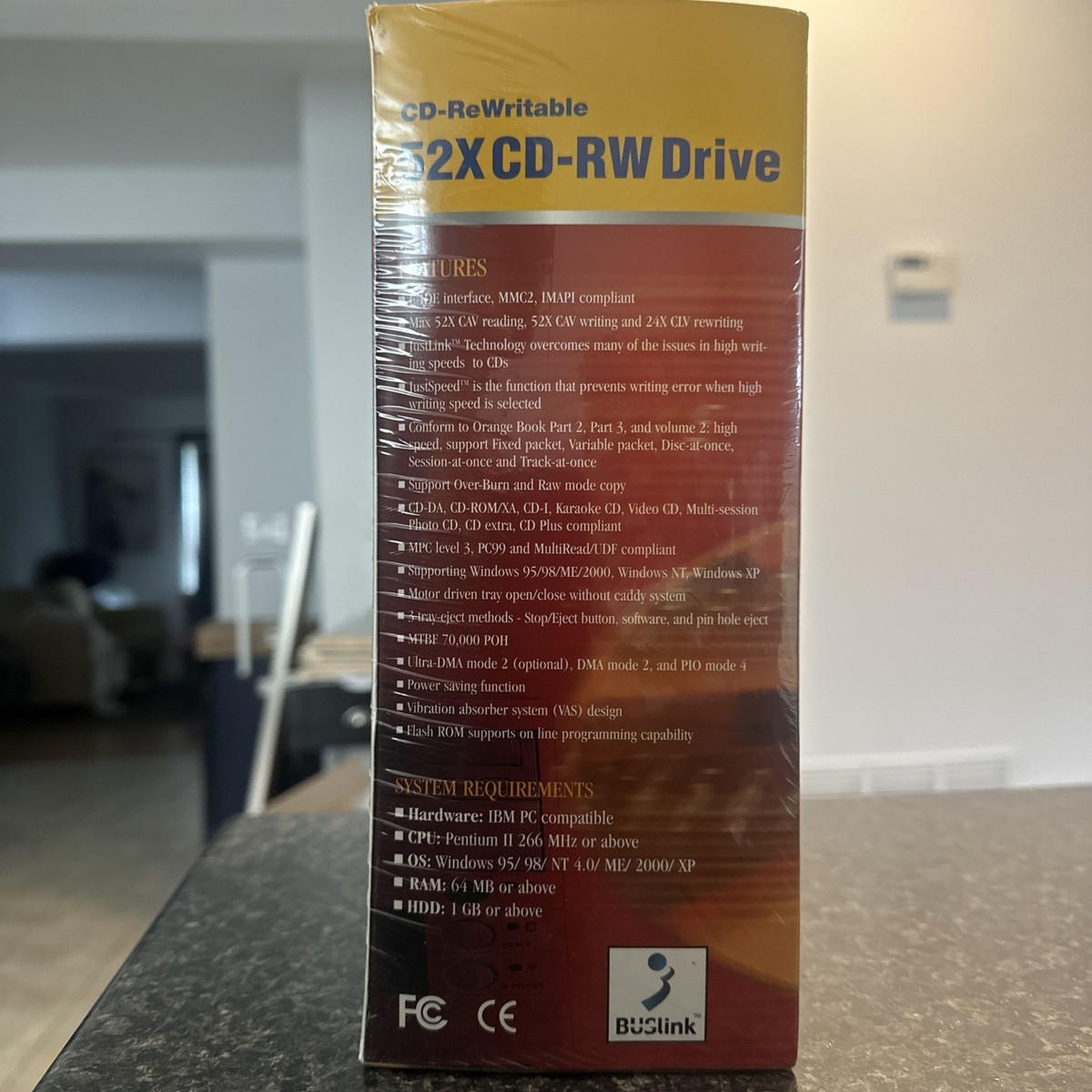 BUSLink 52X 24X 52X CD-RW Drive XP 95 98 ME 2000 XP Nero NEW | eBay