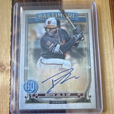 2020 Topps Gypsy Queen Autographs Auto Dwight Smith Jr. Orioles #GQA-DSJ