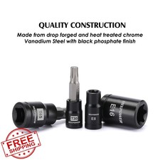 MIXPOWER Torx Bit Socket Set 25 Pc Auto Motorcycle