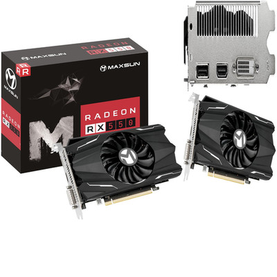 Grafikkarte AMD Radeon RX 550 4GB GDDR5 ITX 128