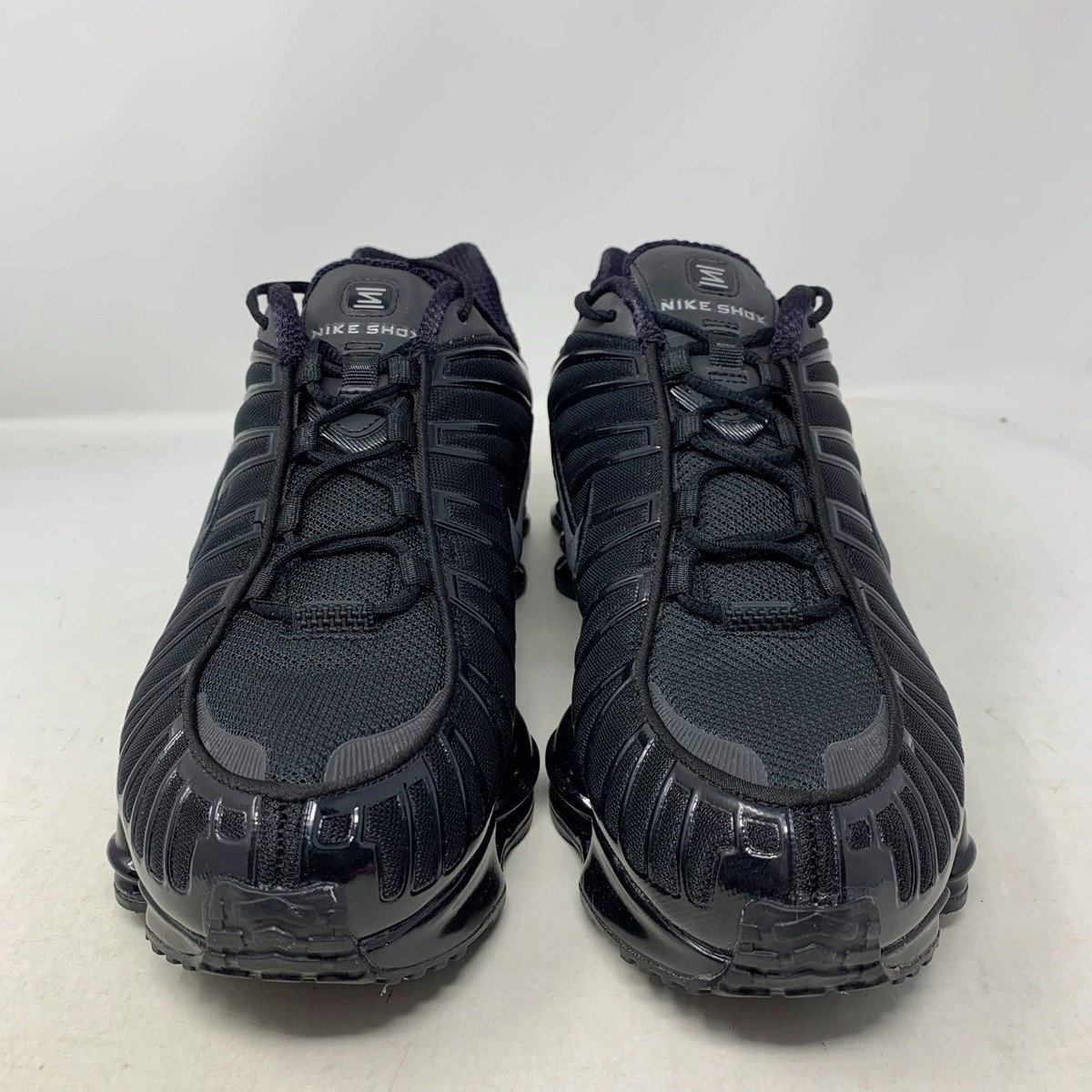 Size 10.5 - Nike Shox TL Black/Metallic Silver/Light Lemon Twist