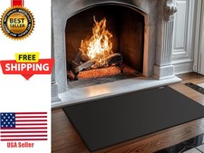 Hearth Rugs for Fireplaces Fire Resistant,48x28 inches Fireproof Fireplace Mat H