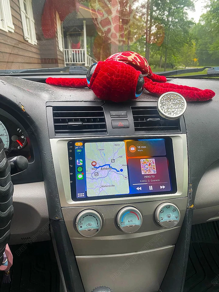 Radio estéreo para automóvil Toyota Camry JBL 2007-2011 9" Android 13.0 Carplay GPS WIFI Foto 3 de 4