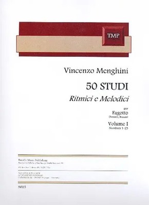 Vincenzo Menghini | 50 Studies vol.1 for bassoon | Trevco Music