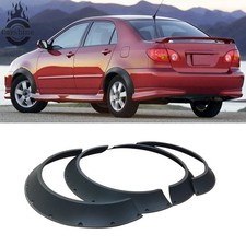 For Toyota Corolla Fender Flares Wide Body Wheel Arches Bomm 4pcs Set Black For Toyota Corolla Fender Flares Wide Body Wheel Arches Bomm 4pcs Set Black