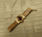 Vintage Antique Victorian Wristband Bracelet Probably Gold Filled AB — photo 1