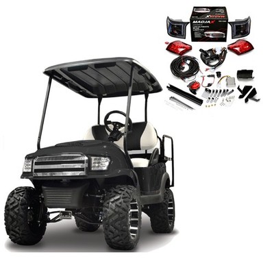 MadJax Club Car Precedent ALPHA Off-Road Style Body Kit in Black (Fits 2004-Up)