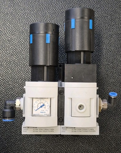 Festo MS6-LRB-1/2-D5-AS 530322 Precision Pressure Regulator MS6-LRP-1/2-D2-A8 538020