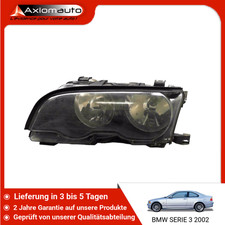 🇩🇪 LINKER SCHEINWERFER ➤ BMW SERIE 3 COUPE (E46) 99-03 63127165901 ♻️
