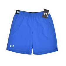 NEW Under Armour Boys' Regular Size YL/JG/J-G Blue Vanish Shorts