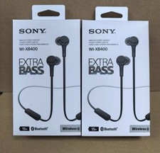 Sony WI-XB400 Headset/Headphones Wireless Extra Bass in-Ear Headphones - Black