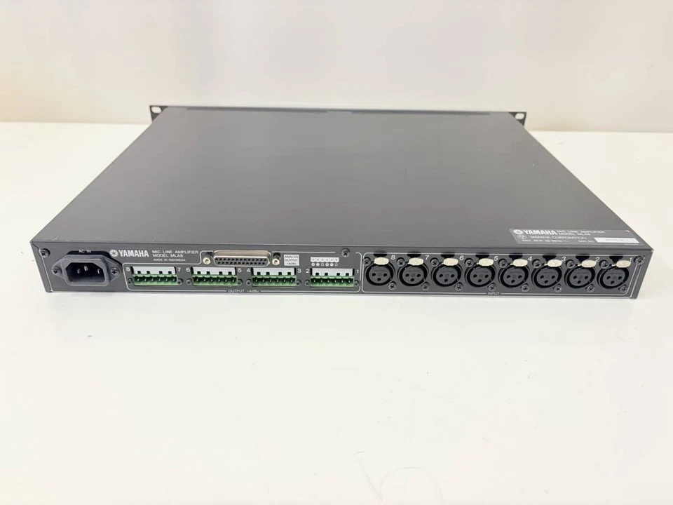 YAMAHA MLA8 8ch Microphone Preamplifier Pro Audio Equipment japan - Image 4 of 4