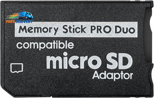 PSP Memory Stick Adapter, Micro SD/SDHC/SDXC to Memory Stick PRO Duo to Magicgat