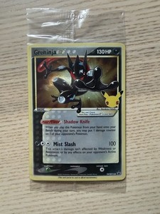 Greninja 25th Anniversary | eBay