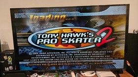 Sony Playstation PS1 Bundle THPS2 2x Controllers 2x Memory Cards Cables Tested