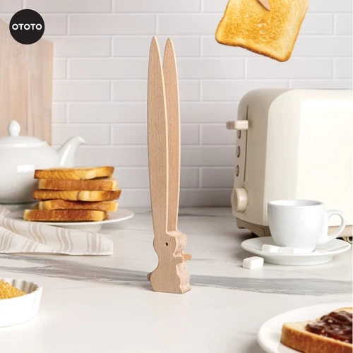 Ototo Bernie Bunny Toast Tongs - Thumbnail 4