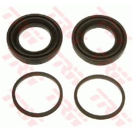 2X Reparatursatz Bremssattel Hinten FüR VW Bora 1J 2.3 98 Bis 13 TRW AGU Caab-image