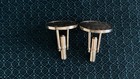 Vintage 1960 Cinco Centavos Cufflinks Mexico Gold Tone — photo 6