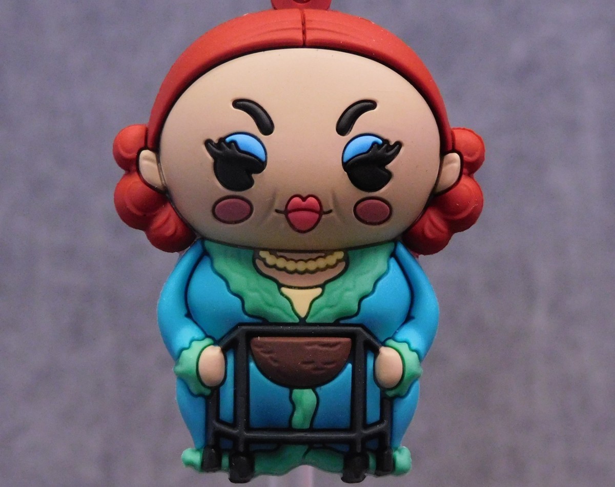Coraline NEW * Miss Spink Clip * Blind Bag Series 1 Key Chain