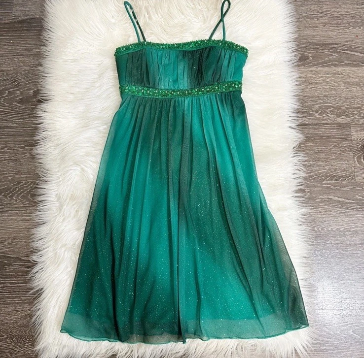 Vintage Jodi Kristopher Womens Babydoll Dress Size Medium Y2K Fairy Grunge HOCO - Image 3 of 4