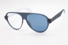 NEW ADIDAS OR0059 92X LIGHT BLUE WHITE AUTHENTIC SUNGLASSES 57-12