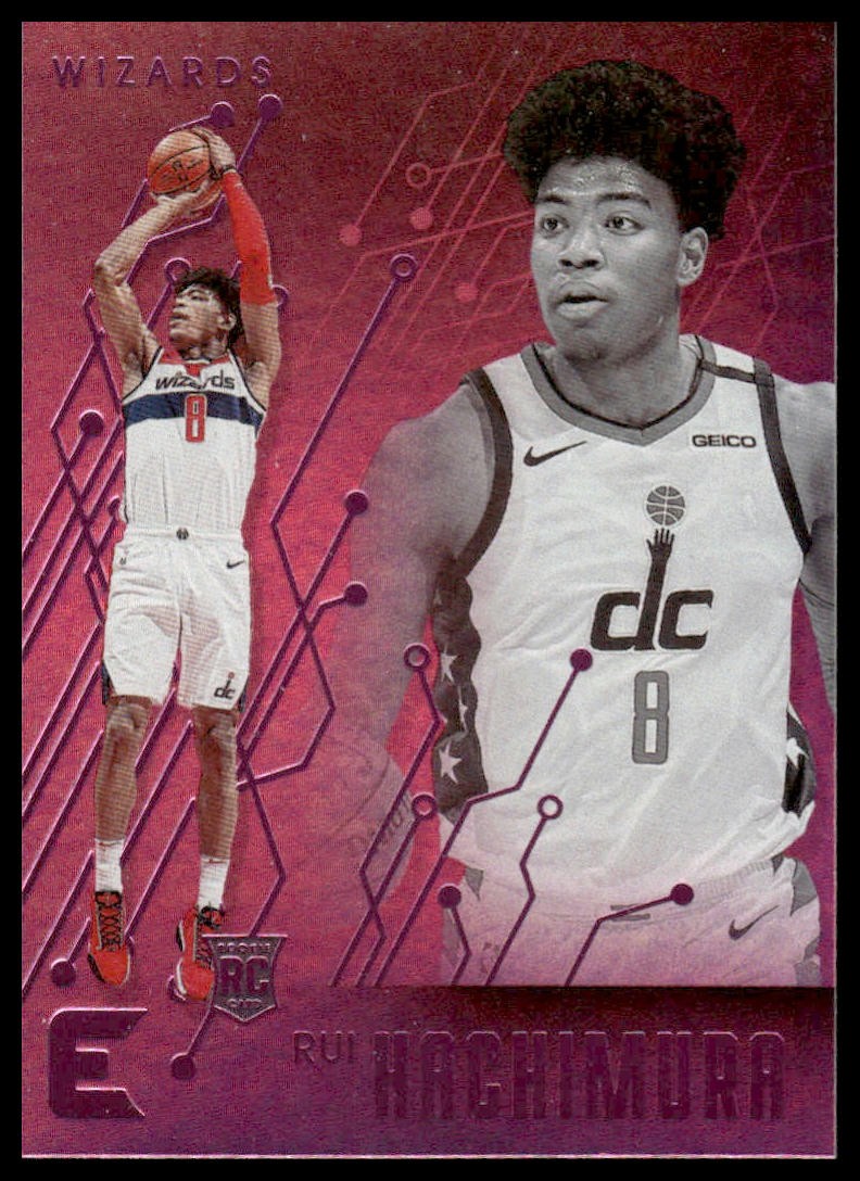 2019-20 Panini Chronicles #203 Rui Hachimura RC Rookie Pink Washington Wizards