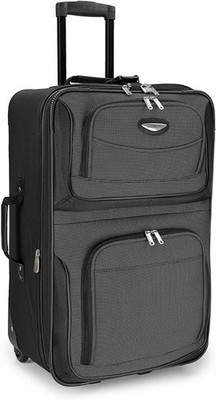 Traveler's Choice Travel Select Expandable Rolling Upright Luggage 25'' Gray USED