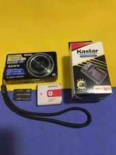 Sony Cyber-shot DSC-WX1 10.2MP Digital Camera - Black for sale