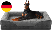 Furtime OrthopäDisches Hundebett Grosse Hunde, Memory Foam Hundekorb Xxl, Abnehm