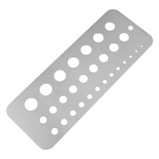 Średnica Miernik wiercenia Zmierz wiertła Solidne srebrne elektronarzędzie