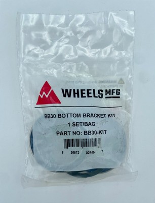 WHEELS MFG BB30 ABEC-3 Bearings & Clip Kit