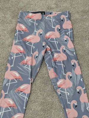 Black Milk Flamingo Cuffed Pants Size S Small