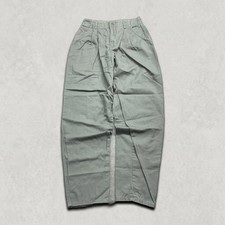 Dockers Trousers Womens UK 8 Vintage 90s Pleated Relaxed Cotton Pants, Green