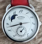 HERMES Arceau Petite LUNE AR7.510 Moonphase "MOP" Automatic St. Steel 38mm Watch