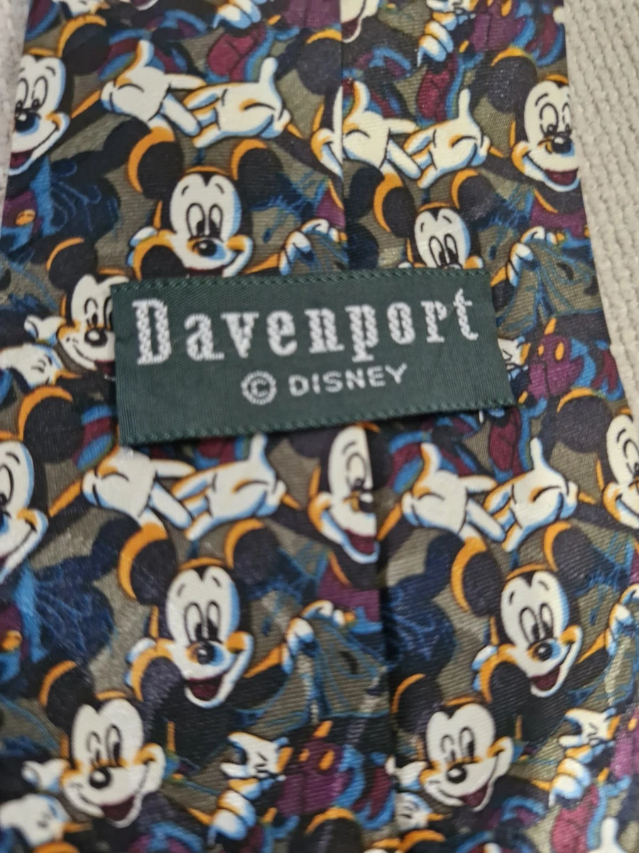 DAVENPORT DISNEY Novelty TIE Mickey Mouse 