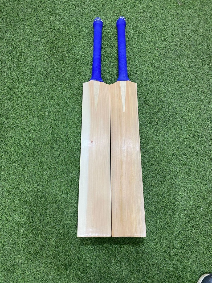 Handmade Cricket Bat Advik Custom English Willow Cricket Bat - 2lb 8oz, Grade 1 Willow, Knocked & Oiled, Includes Cover & Toe Guard Cricket Equipment