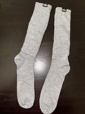Unisex Scrunch Sock Athletic Heather Grey Medium
