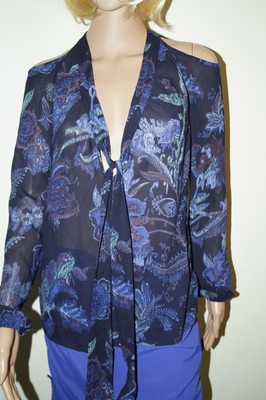 Esprit Damen Bluse mehrfarbig Gr.:34 Neu mit Etikett