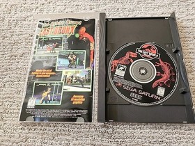The Lost World: Jurassic Park 2 - Sega Saturn - Complete in box CIB - Tested - 