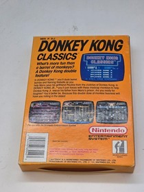 Donkey Kong Classics Nintendo NES CIB. 