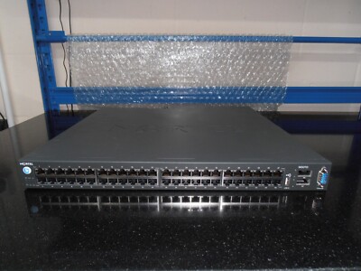 Nortel/Avaya 5650TD AL1001A14-E5 48 Gig Ports + 2 x 10G XFP Ports. 1 X Netzteil