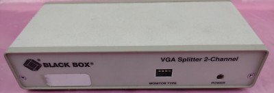 Black box AC056A-R2 VGA Video Splitter 2 - channel 2 ports desktop  